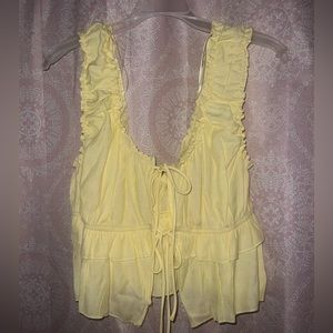 Cotton Candy LA Lemons Cami Yellow Large